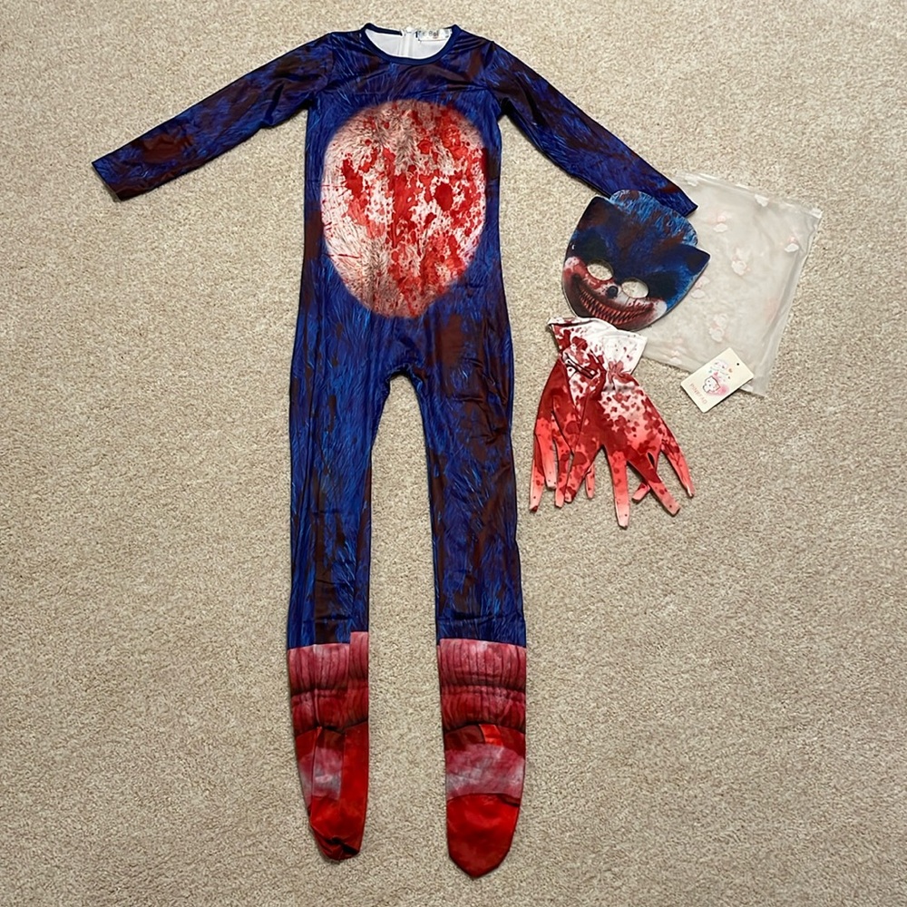 Scary Sonic Halloween Costume